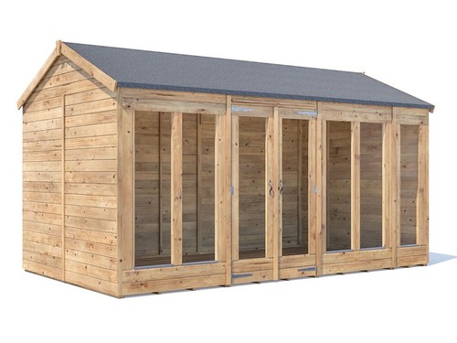 Summerhouse 4m fully - x, 2.4m,