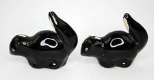 Vintage Ceramic Skunk Salt &