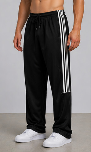 Mens open hem jogging - open,