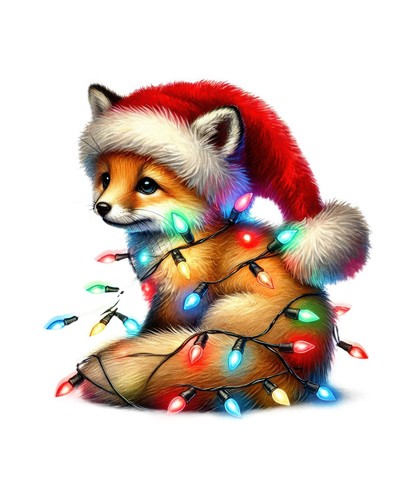 Christmas animal 9x9cm - christmas, car