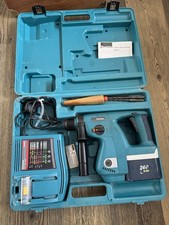 Makita BHR200 SDS Cordless Drill and Makita BSR730 Cordless Saw,  24v