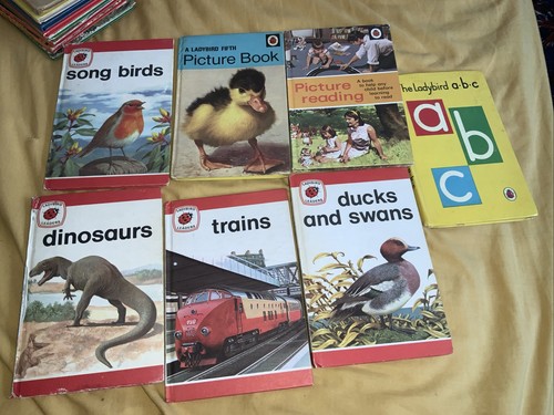 Vintage lady bird book bundle - lady,
