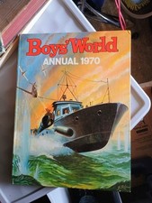 Boys World Annual 1970 Retro