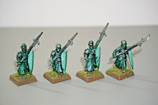 Vampire Counts Grave Guard Halberd x 4 Warhammer Fantasy Undead - Metal
