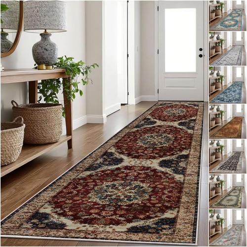 Non slip long hallway runner - slip,