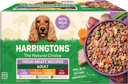 Harringtons grain free wet dog - grain,