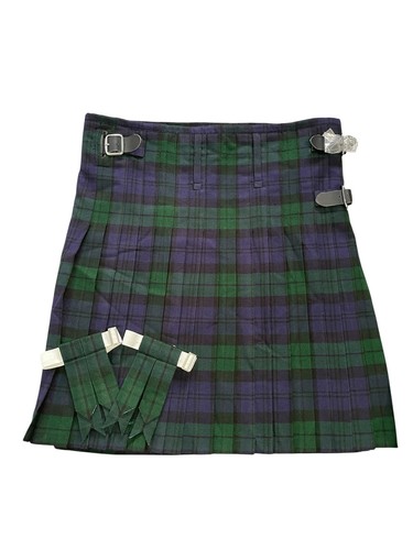 Men black watch tartan - watch,