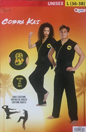 Cobra kai black karate - kai, gi