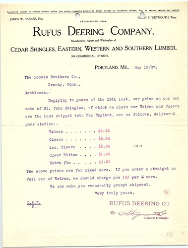 1907 rufus deering - rufus,