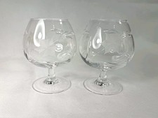 Pair RCR Crystal Brandy