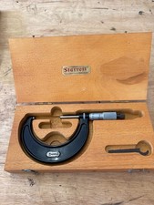 STARRETT MICROMETER 50/75MM EXTERNAL/ BOXED /RE CALIBRATED .