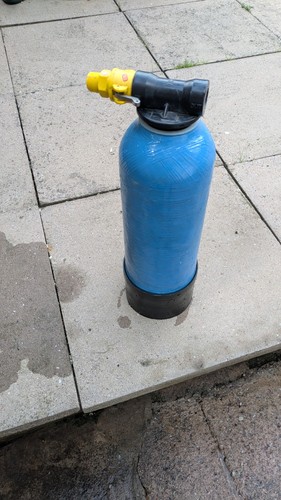 Pressured resin vessel - ,