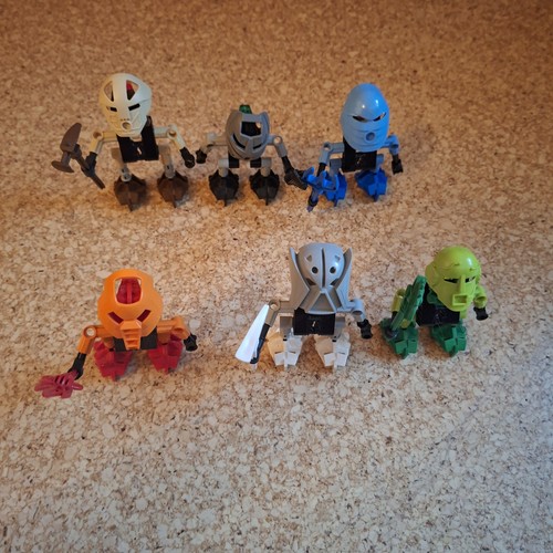 Lego bionicle all six turaga - bionicle,