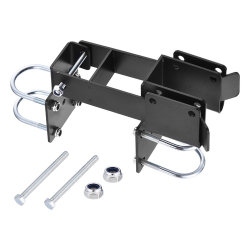 Chain link double gate latch - link,