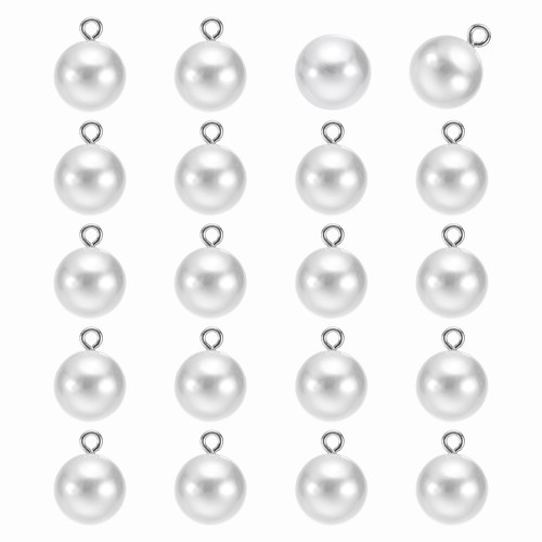 20pcs round pearl buttons - 20pcs,,