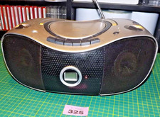 Goodmans GPS165MP3R Boombox CD RADIO CASSETTE ghettoblaster PART WORKING, FAULTY