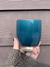 Teal Second Glassybaby -