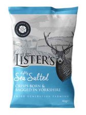 Lister's Crisps Lightly Sea