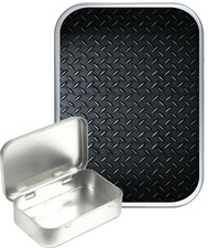 Black Metal Plate Silver