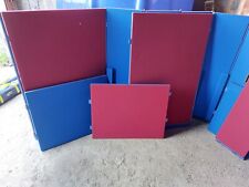 A VAST QUANTITY OF HARDLY USED CLIP. PANEL AND POLE DISPLAY SYSTEM WITH SHELVES 