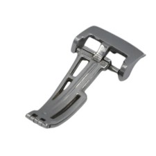 18mm Steel Silver Deployant