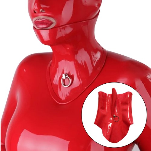 Latex rubber gummi neck corset - latex,