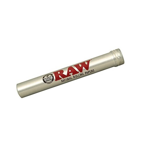 Raw aluminum tube cigar - tube, style