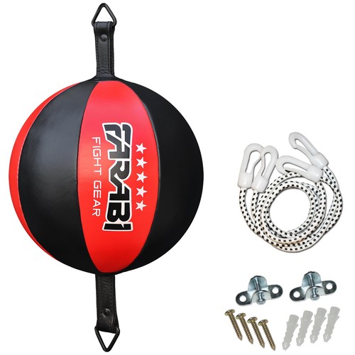 Farabi leather double end ball - leather,