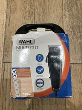 Wahl Corded Multi Cut Dog Pet Clipper Grooming Set + Instructions & DVD & Case
