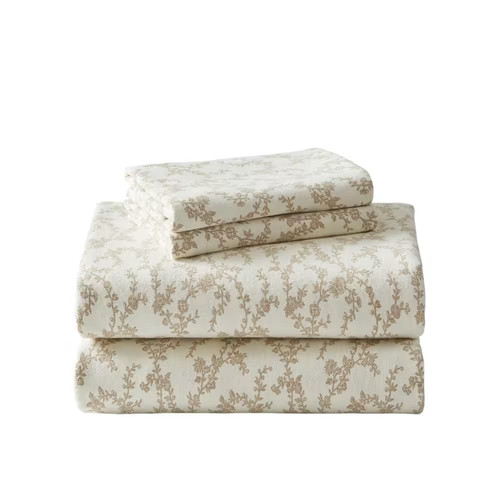 Victoria piece beige floral - 4-piece,