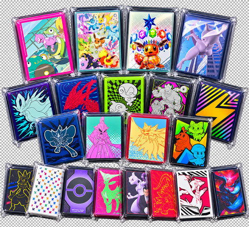 Official pokémon card sleeves - pokémon,