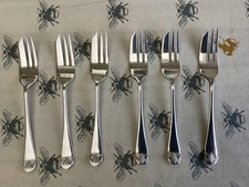 Vintage Set Of 6 Silver Plated