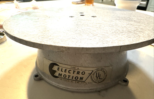 Vintage electric revolving - vintage,