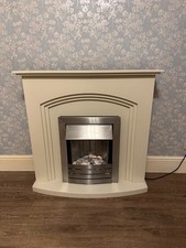 Adam Truro Fireplace Ivory /