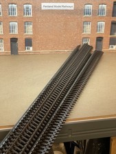 10 X Triang OO Gauge R480 Super 4 Extra Long Straight Track Sections