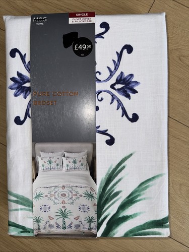 Single pure cotton - m&s,