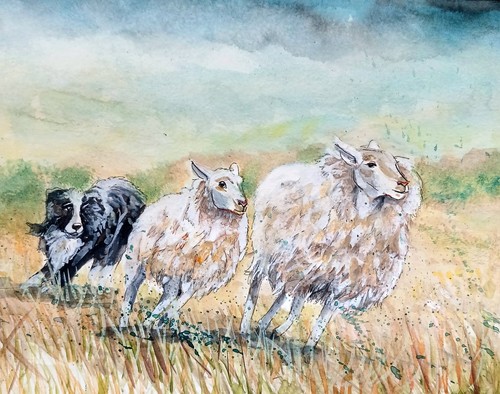 Kay dawson watercolours - kay, a4