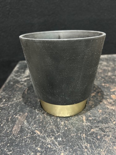 Vintage black gold ceramic - vintage,