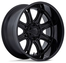 Alloy Wheels 20" Fuel Darkstar Black Polished Lip For Dodge RAM 1500 [Mk5] 19-22