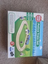 BNIB Playtive Police Train Set