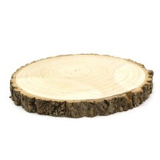31cm Rustic Wooden Tree Trunk Slice | Wedding Table Centerpiece | Cake Stand