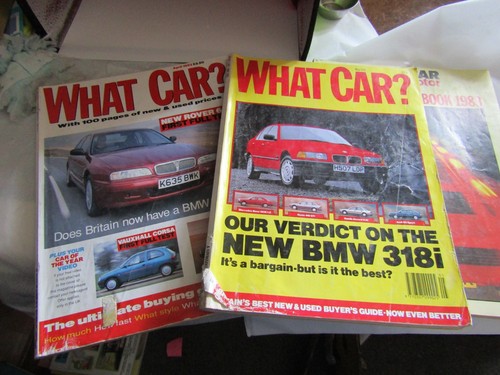 What car magazine 1990s - car?, x2