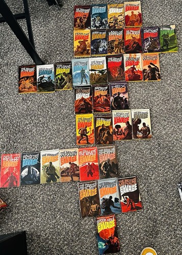 Doc savage bantam books - savage,