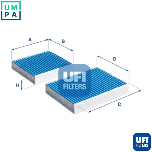 Filter cabin air 164 - filter,