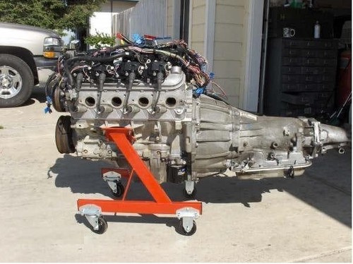 Engine cradle stand - engine, steel