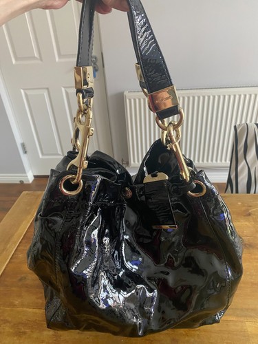 Jimmy choo black patent bag - jimmy,
