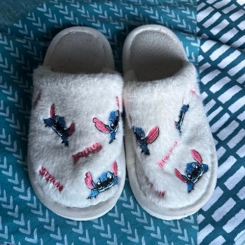 Women white stitch slip on - white,
