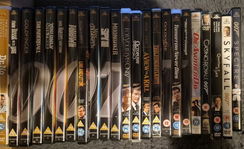 James bond collection dvd - james, 23
