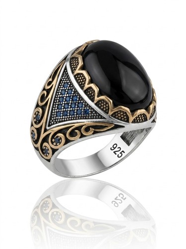 925 sterling silver men - men, ring
