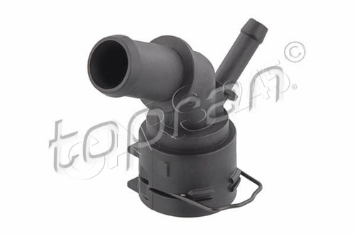 Water flange for skoda - water, vw